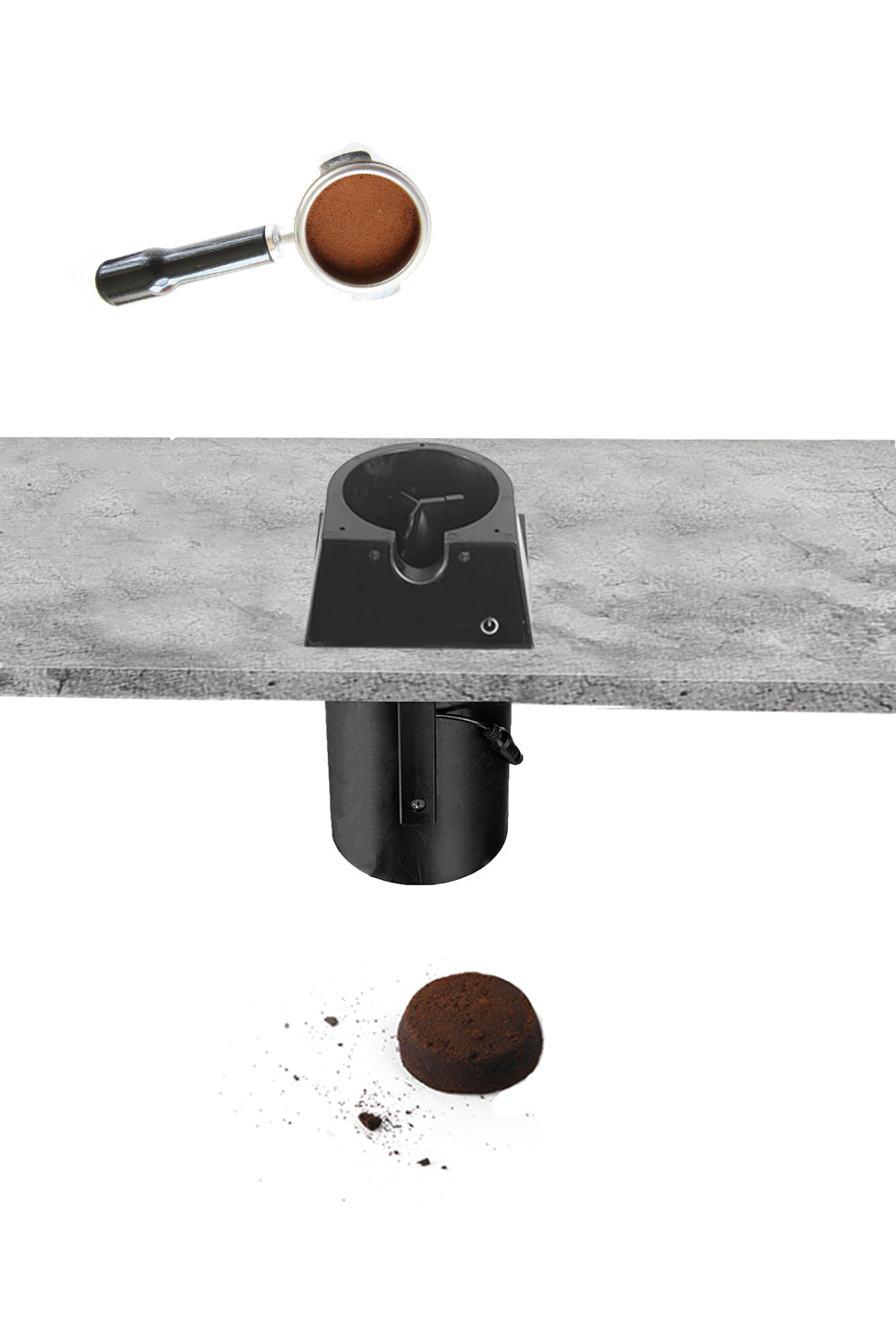 Automatic Portafilter Cleaner Machine — Commercial Countertop