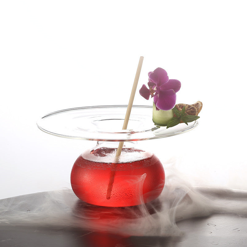 Nordic UFO Borosilicate Cocktail Glass, 420 ml