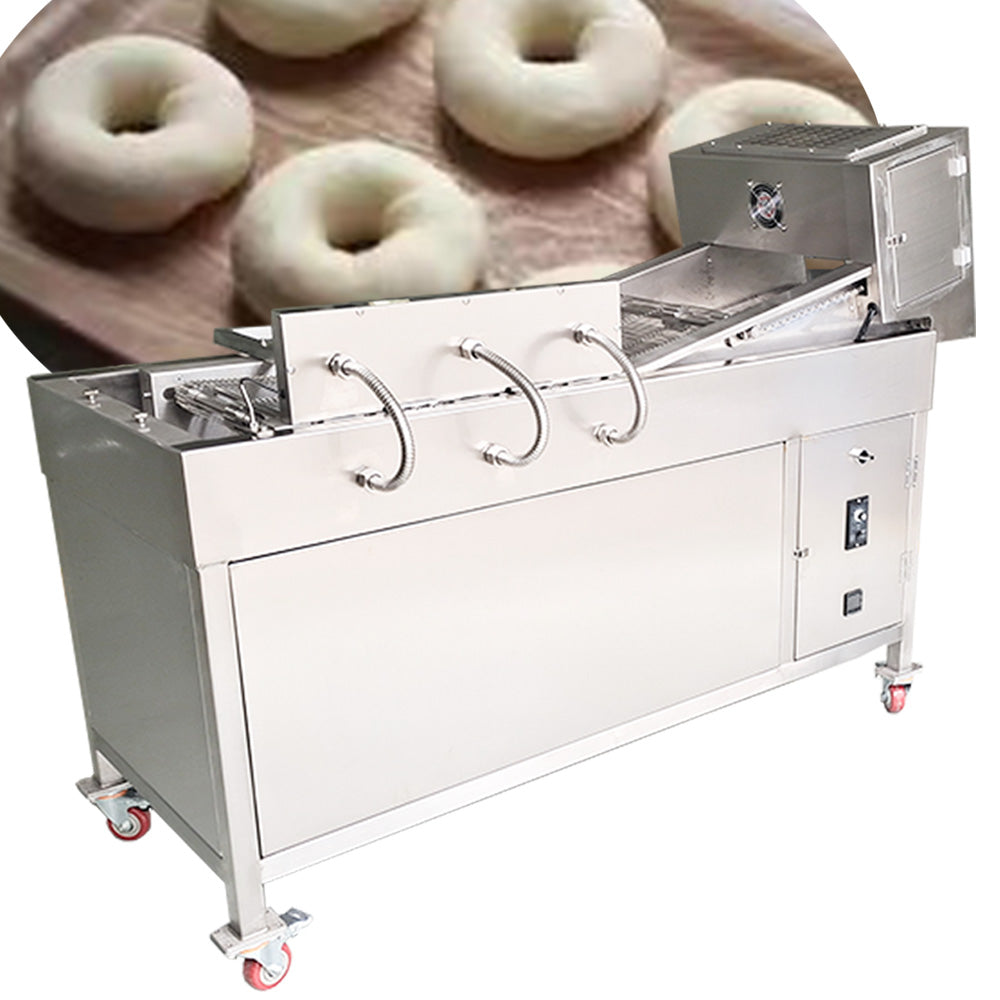 Automatic Bagel Boiling & Frying Machine — Electric