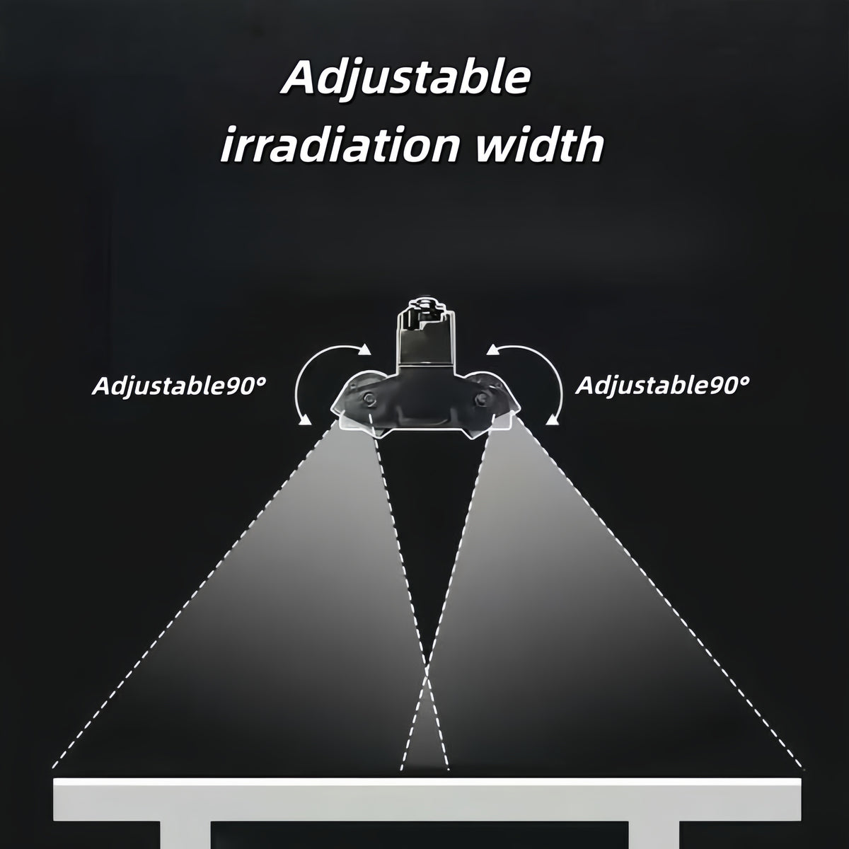 Commercial LED Linear Track Light — 150W High-Output Spotlight