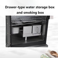 Commercial Electric Meat Smoker Oven — 60L Stainless Steel image preview