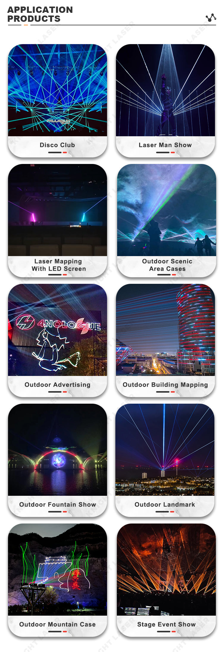 10W RGB Animation Laser Light — Class IV Show Laser