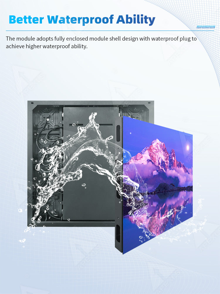 Outdoor Waterproof LED Display Screen — IP65 Fixed Digital Signage