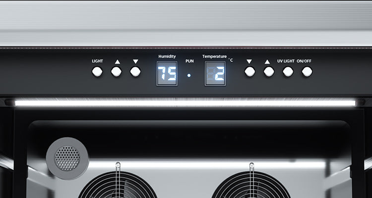Commercial Dry Aging Cabinet — UV Sterilization & Humidity Control, humidity stability ±5%