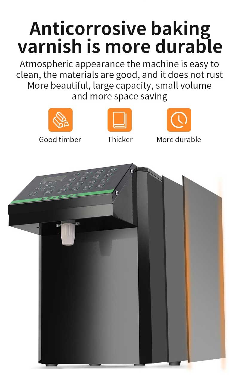 Automatic Fructose Dispenser — 12/16 L Stainless Steel