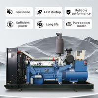 Commercial Diesel Generator Set — Electric Start, Single-Phase Standby Power image preview