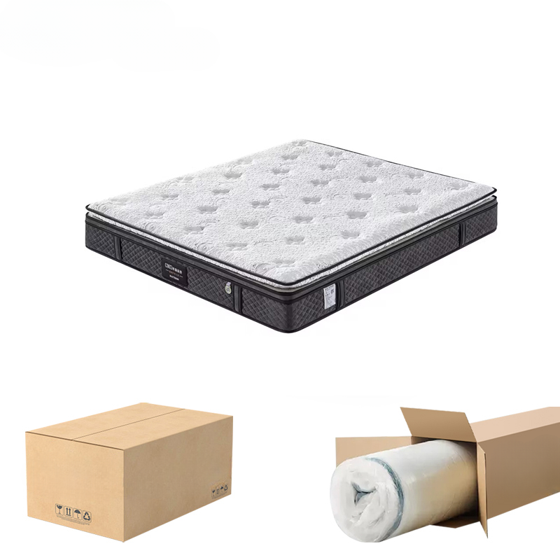Compressed Hybrid Mattress — Cooling, Firm, Roll-in-a-Box