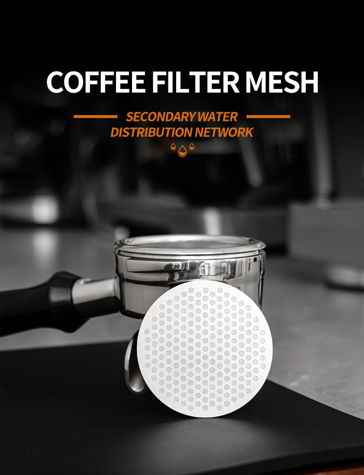 Bottomless Espresso Portafilter Basket — 304 Stainless Steel