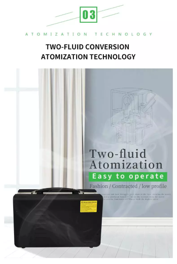 Commercial Fragrance Machine — HVAC Scent Diffuser, 1000ml, App Control