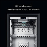 Commercial Dry Aging Refrigerator — Glass Door, Stainless Steel image preview