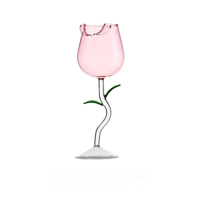 Floral Petal Glassware Collection