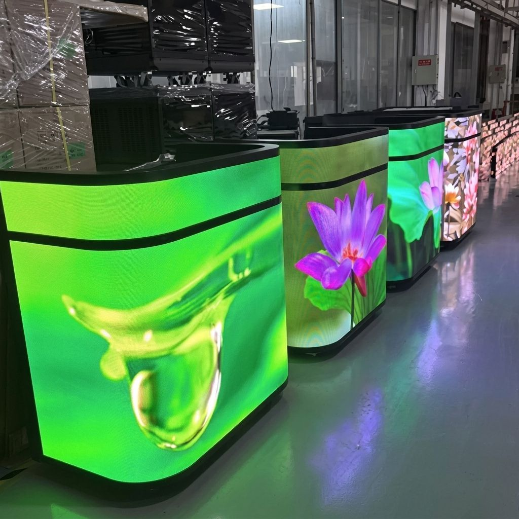 Fine-Pitch LED Display Module for Front Desk & DJ Booth Builds