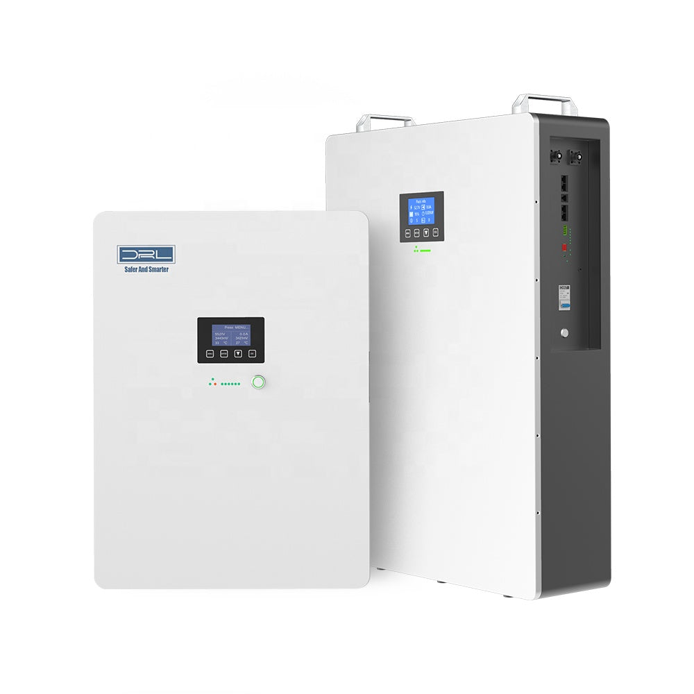 Off-Grid Hybrid Solar Power System Kit with LiFePO4 Storage