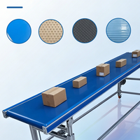 Food-Grade Stainless Steel Belt Conveyor — PU Belt Processing Line image preview