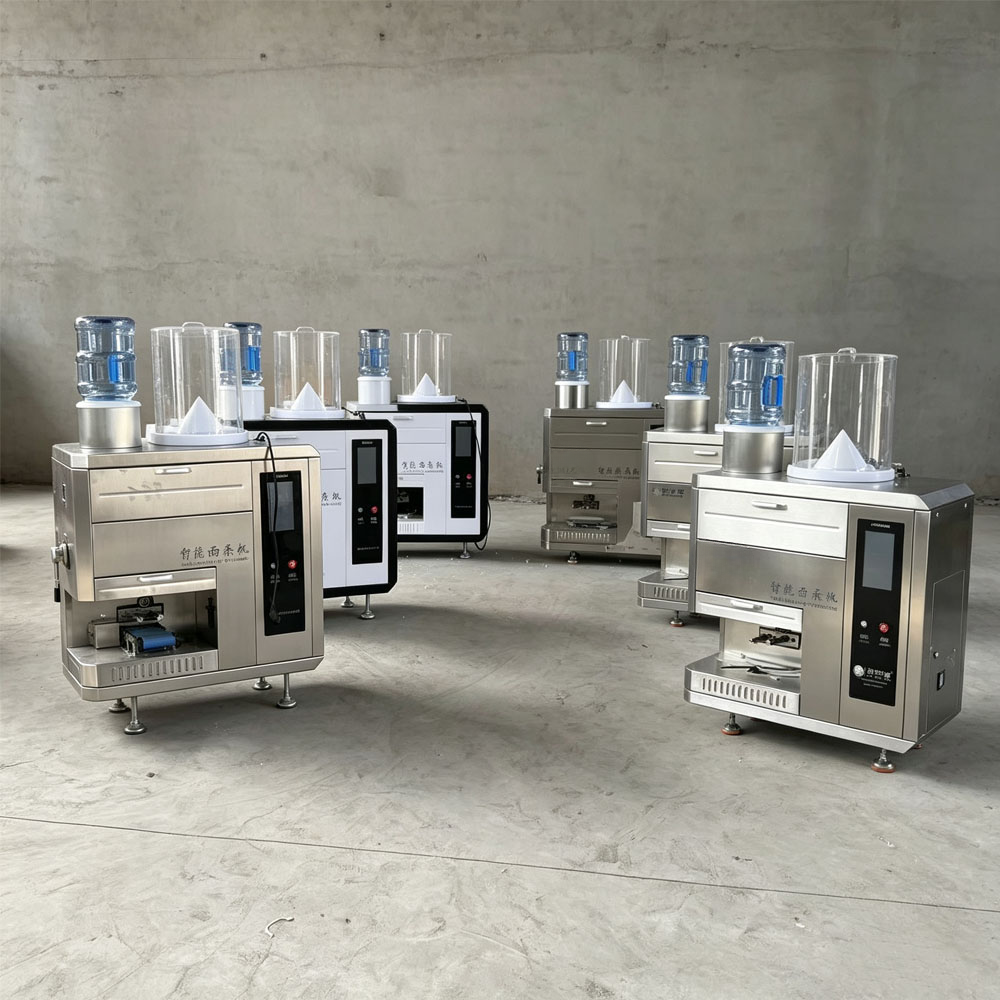 Commercial Automatic Fresh Noodle Machine — Stainless Steel