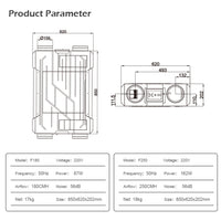 Ceiling-Mounted Heat Recovery Ventilation System with Smart Wi-Fi Control image preview