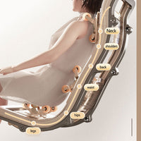 4D Zero-Gravity Shiatsu Massage Chair — SL Track, Heated, Voice Control — превью изображения