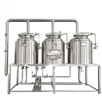 Commercial Beer Brewing System — Nano Brewery Brewhouse (100–400 L) image preview