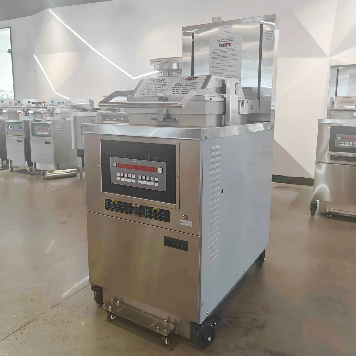 Commercial Electric Pressure Chicken Fryer — 55 L