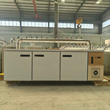 Under-Counter 12-Tap Kegerator System — Stainless Steel