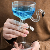 Flamingo Cocktail Glass — 175ml Novelty Cocktail Cup image preview