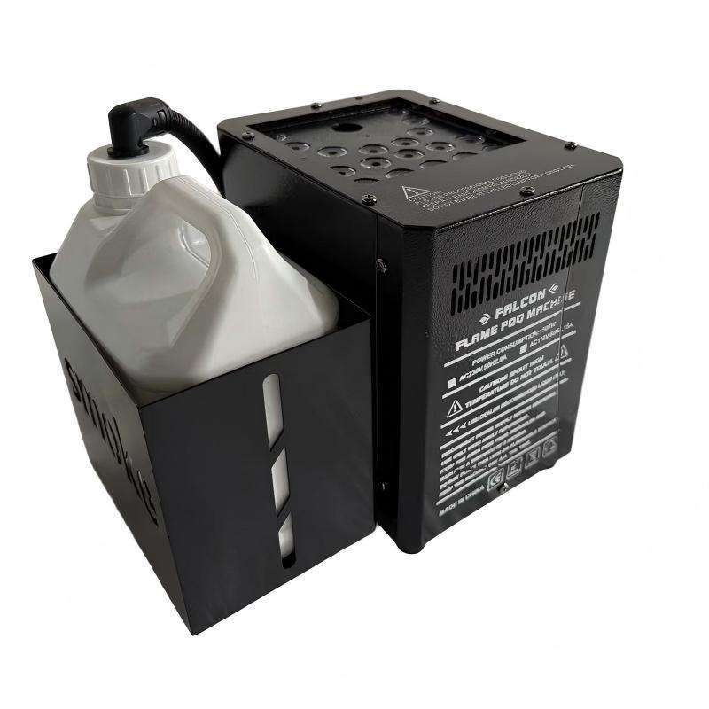 Commercial Fog Machine with LED Effects — DMX & Sound-Activated
