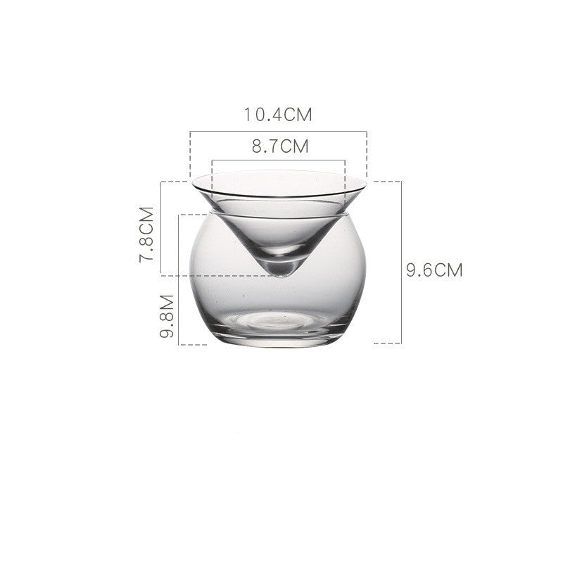 Molecular Cocktail Double Glass Set