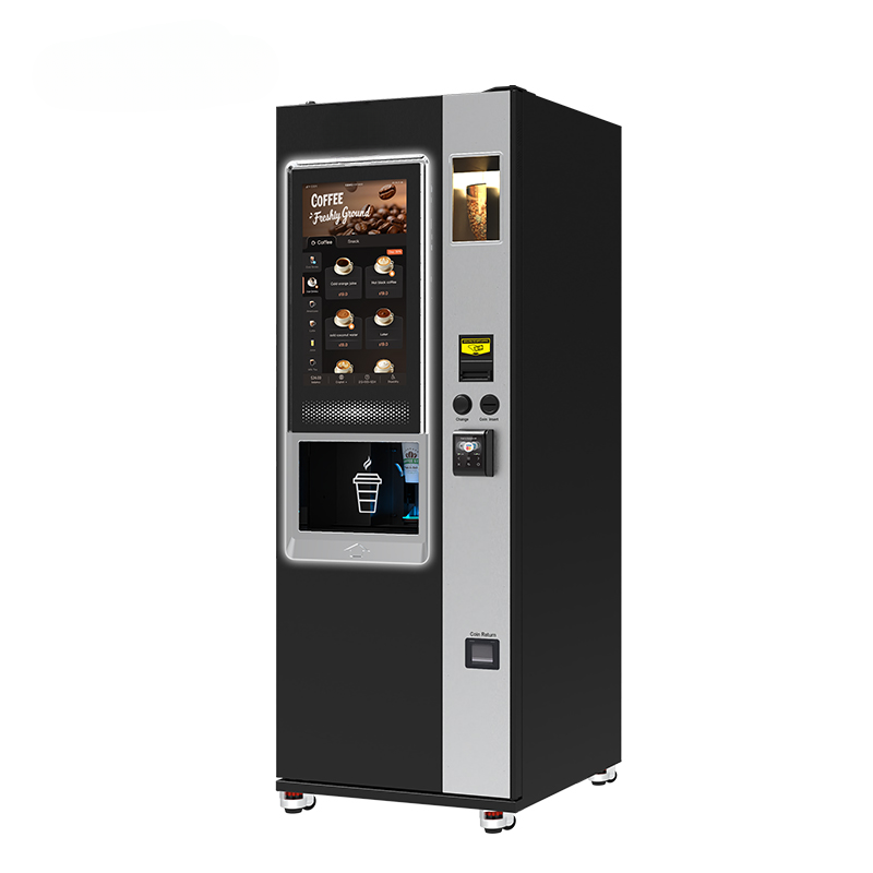 Commercial Coffee Vending Machine — 22" Touchscreen, 180–320 Cups