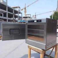 Commercial Microwave Oven — 198 L, 4 kW Stainless Steel image preview