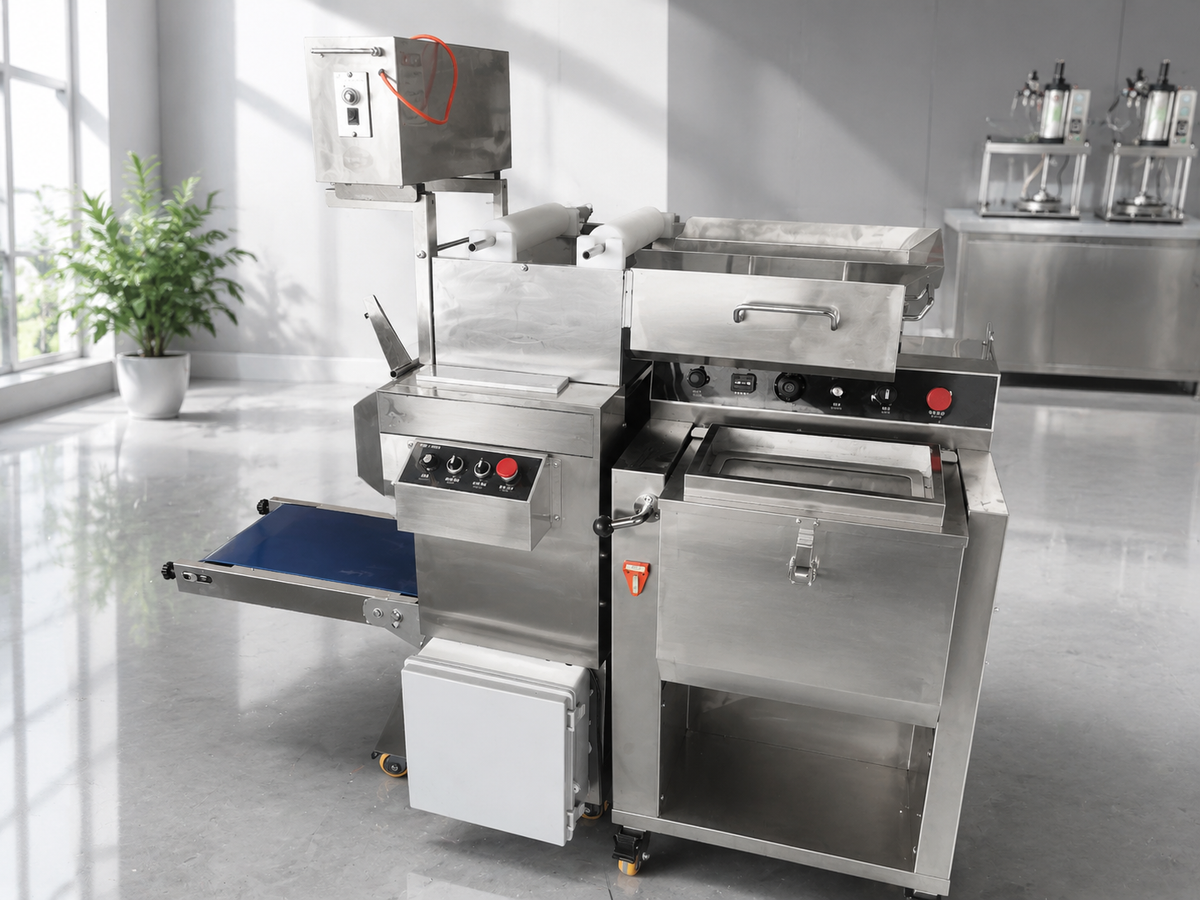 Commercial Automatic Fresh Noodle Machine — Mixer, Sheeter & Cutter