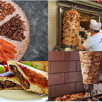 Commercial Gas Doner Kebab &amp; Shawarma Machine — 4-Burner Rotary image preview