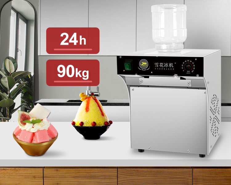 Commercial Snowflake Bingsu Ice Machine — 90 kg/Day