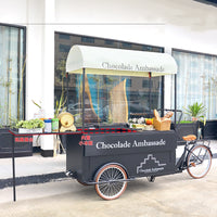 Electric Cargo Tricycle Coffee Bike — Mobile Food Cart image preview