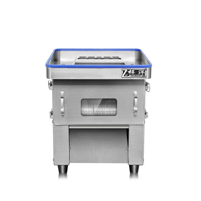 Commercial Electric Meat Slicer — 850W Stainless Steel, Adjustable 3–8mm