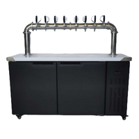 Commercial Draft Beer Dispenser — Air-Cooled Kegerator with Tap image preview