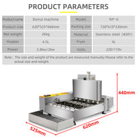 Commercial Automatic Mini Donut Machine — 6 Rows image preview