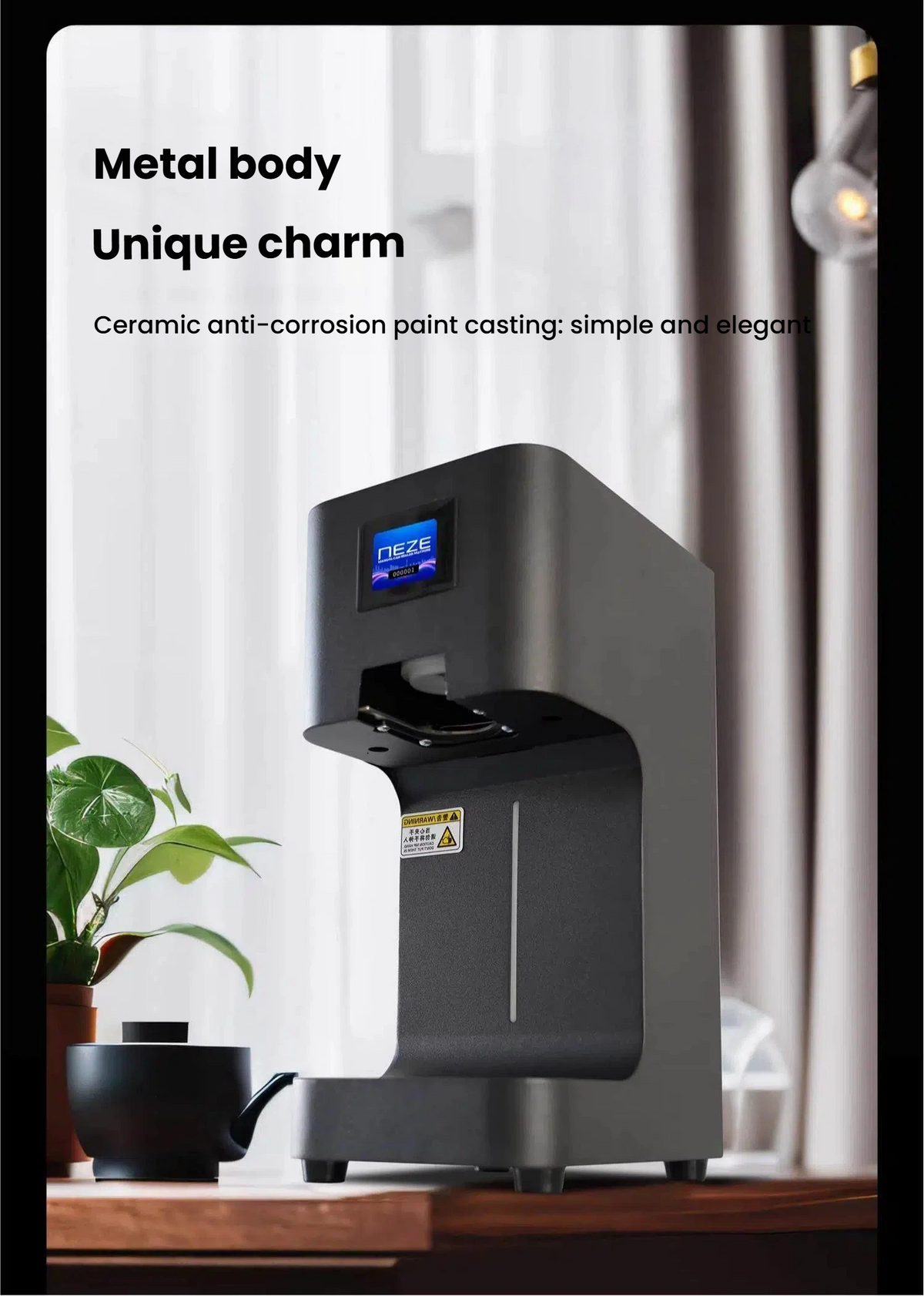 Automatic Can Sealing & Capping Machine