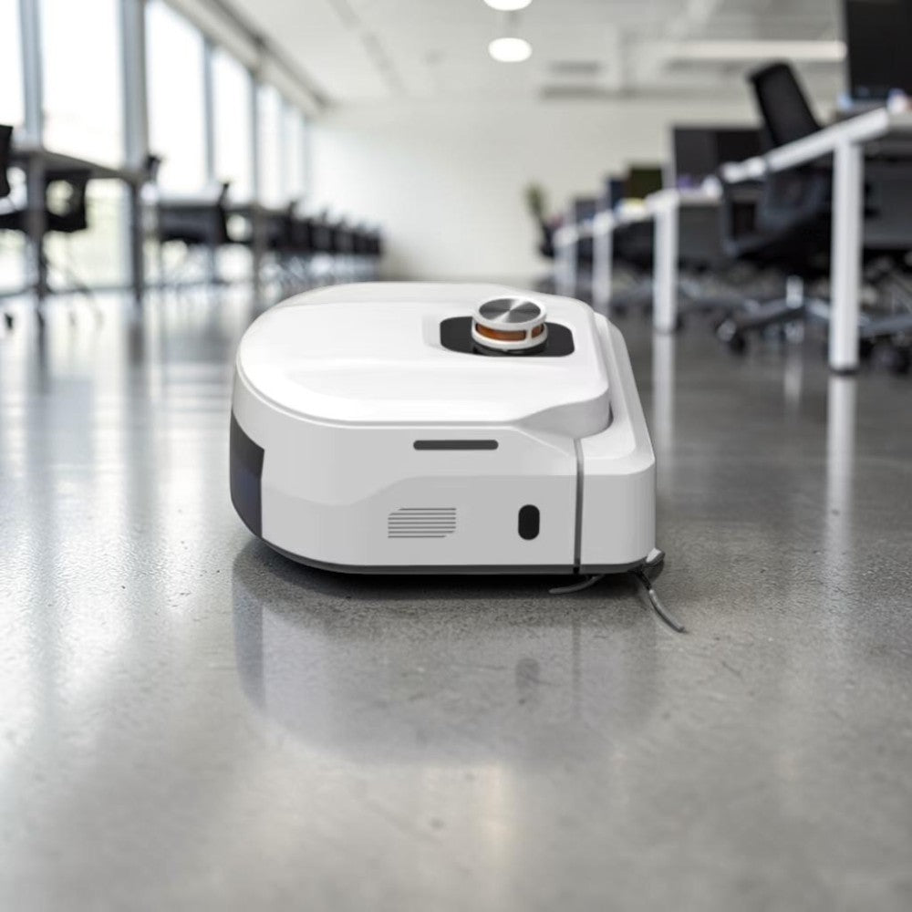 Commercial Robot Vacuum & Mop — Self-Emptying, LDS Navigation