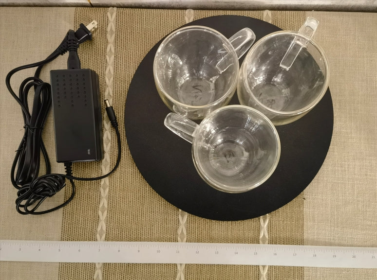 Plasma Ball Glasses Set — Touch-Reactive Luminous Cups (Set of 3)