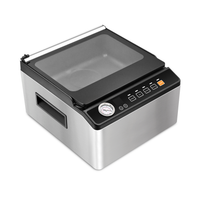 Commercial Stainless Steel Vacuum Sealer with Built-In Cutter image preview