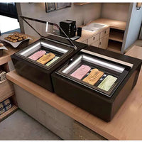 Countertop Gelato Display Freezer — 20 L Glass-Door Showcase image preview