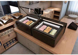 Countertop Gelato Display Freezer — 20 L Glass-Door Showcase