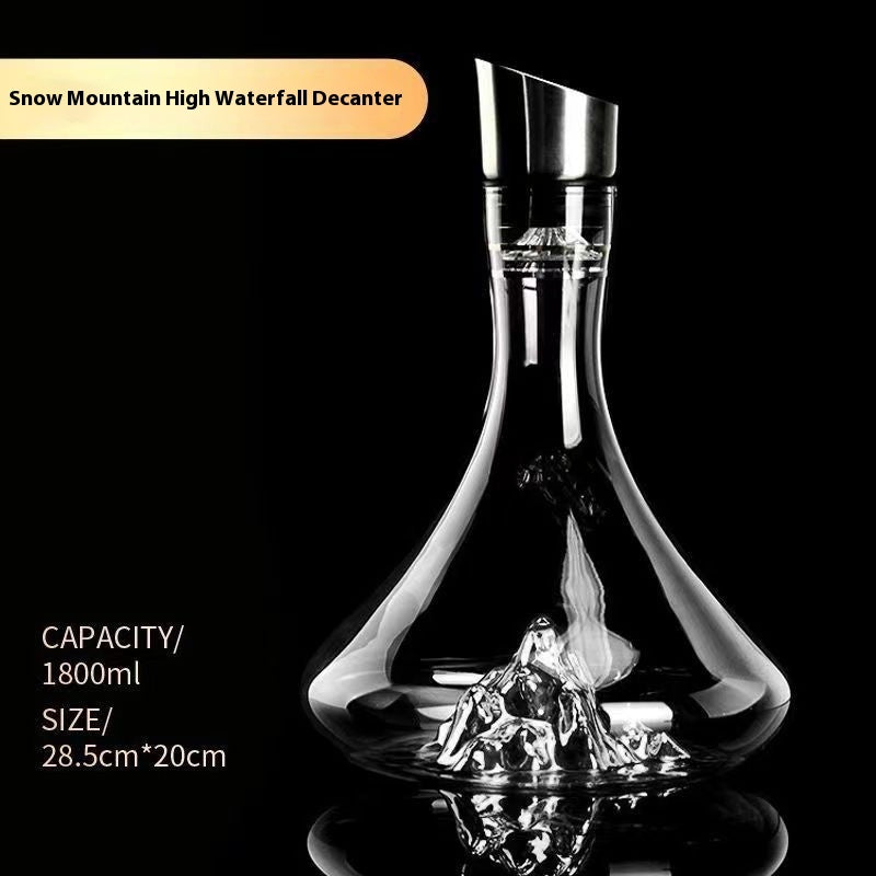 Premium Waterfall Wine Decanter Collection