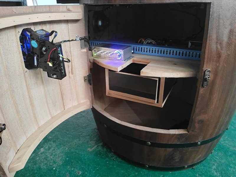 Retro Cocktail Table Arcade Machine — 2-Player, 60-in-1, Coin-Operated
