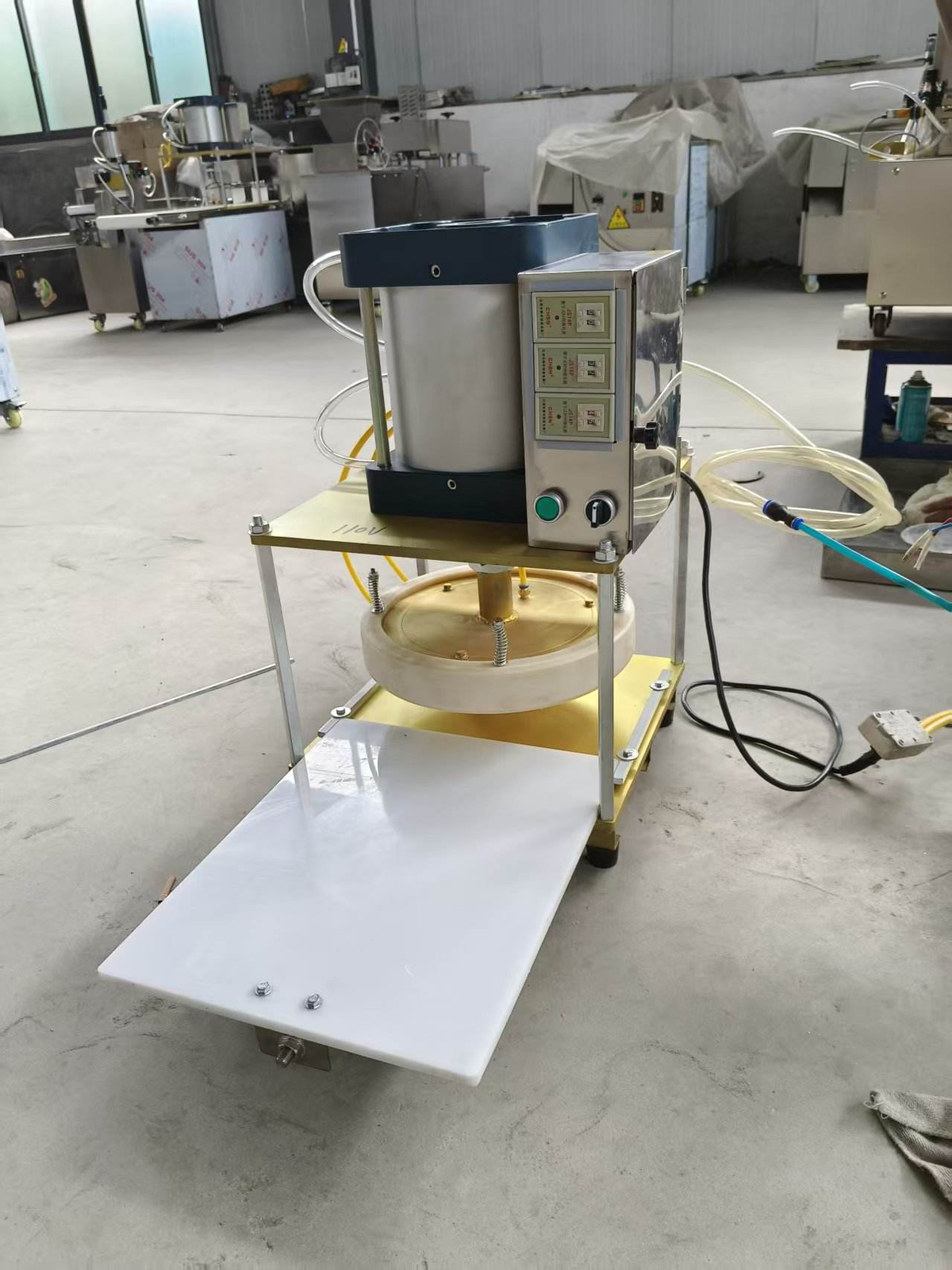 Commercial Automatic Flatbread & Tortilla Press Machine