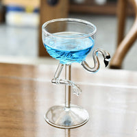 Flamingo Cocktail Glass — 175ml Novelty Cocktail Cup image preview