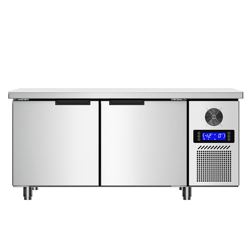 Commercial Undercounter Worktop Refrigerator & Freezer — Stainless Steel