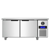 Commercial Undercounter Worktop Refrigerator & Freezer — Stainless Steel