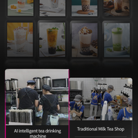 Automatic Bubble Tea Machine with Refrigerated Counter image preview