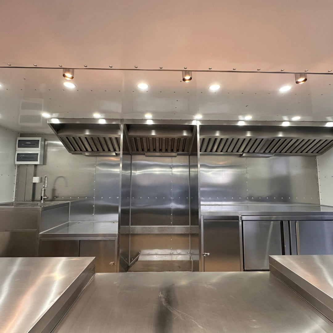 Container-Style Mobile Food Trailer — Custom Concession Build